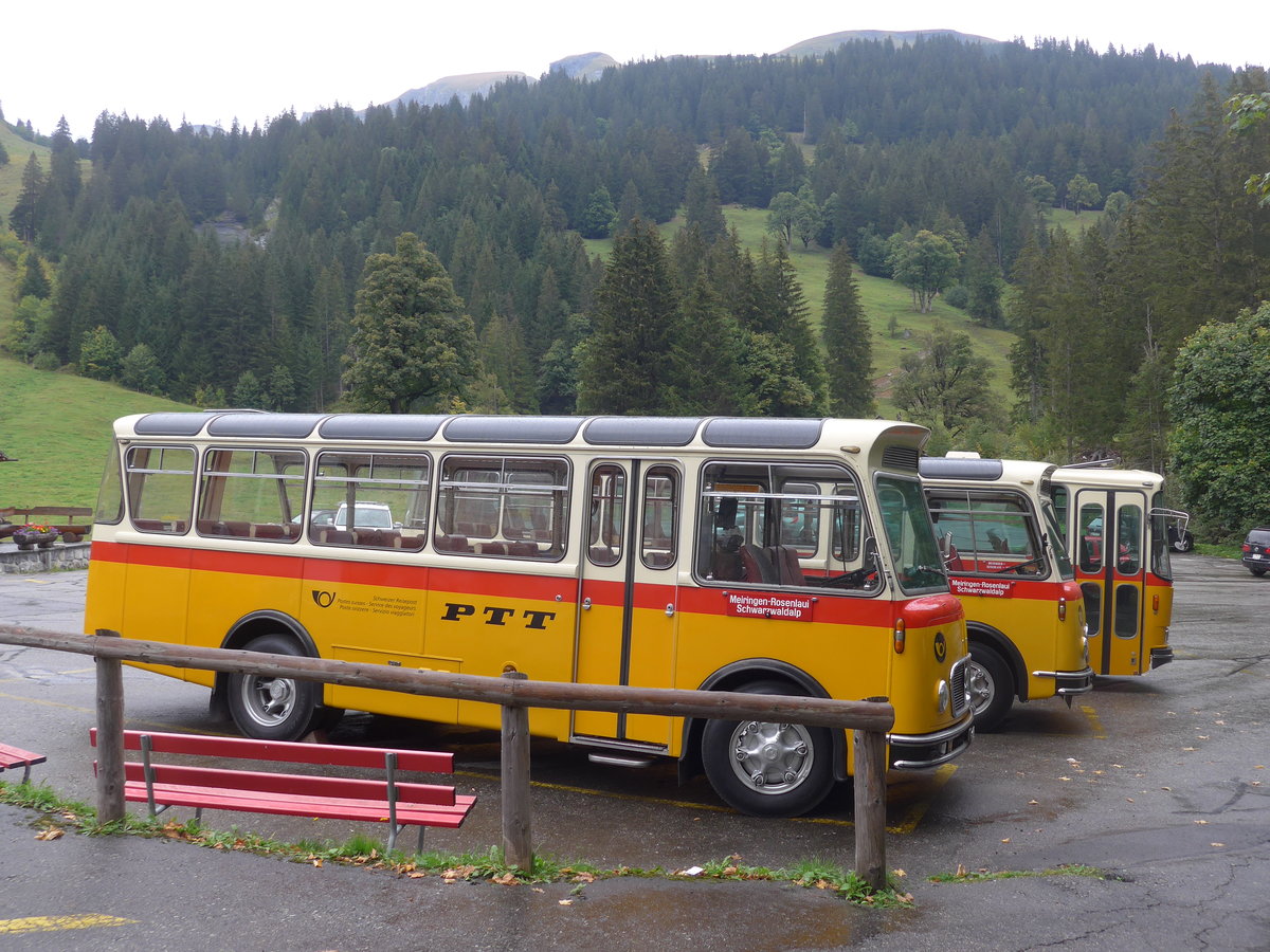 (197'802) - M�ller, Ennetmoos - NW 23'167 - FBW/Gangloff (ex Rentsch, Gunten; ex P 23'203; ex P 21'003) am 16. September 2018 auf der Schwarzwaldalp