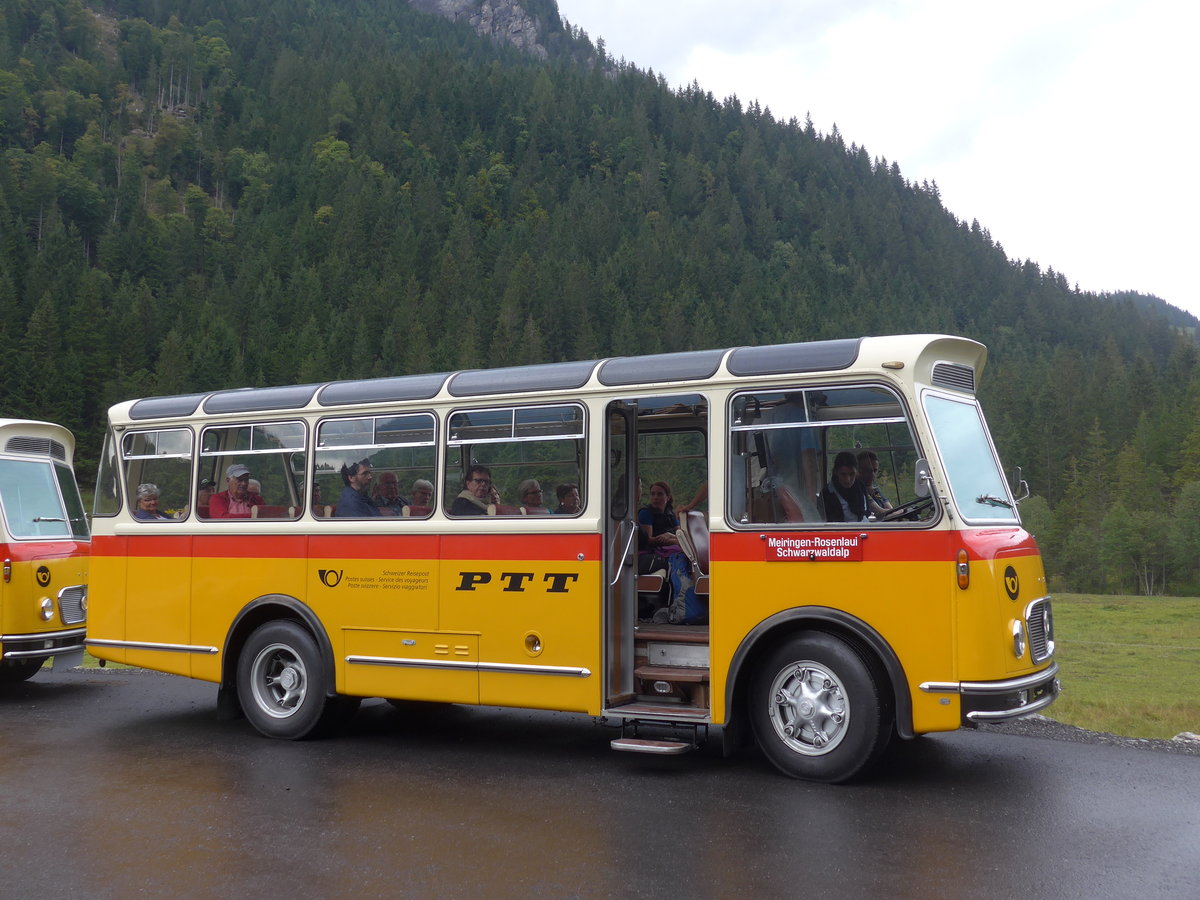 (197'835) - M�ller, Ennetmoos - NW 23'167 - FBW/Gangloff (ex Rentsch, Gunten; ex P 23'203; ex P 21'003) am 16. September 2018 in Gschwandtenmaad