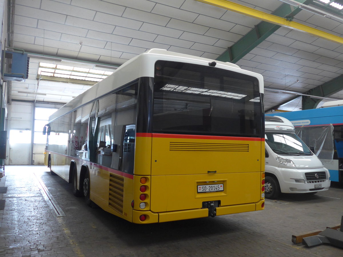 (198'022) - Steiner, Messen - SO 20'145 - Scania/Hess am 30. September 2018 in Bellach, Hess