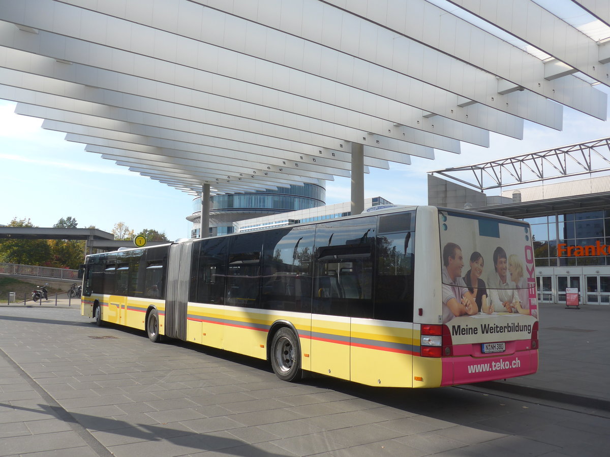 (198'337) - Bruckdorfer, N�rnberg - Nr. 119/N-NH 380 - MAN (ex STI Thun/CH Nr. 119) am 16. Oktober 2018 in N�rnberg, Messe