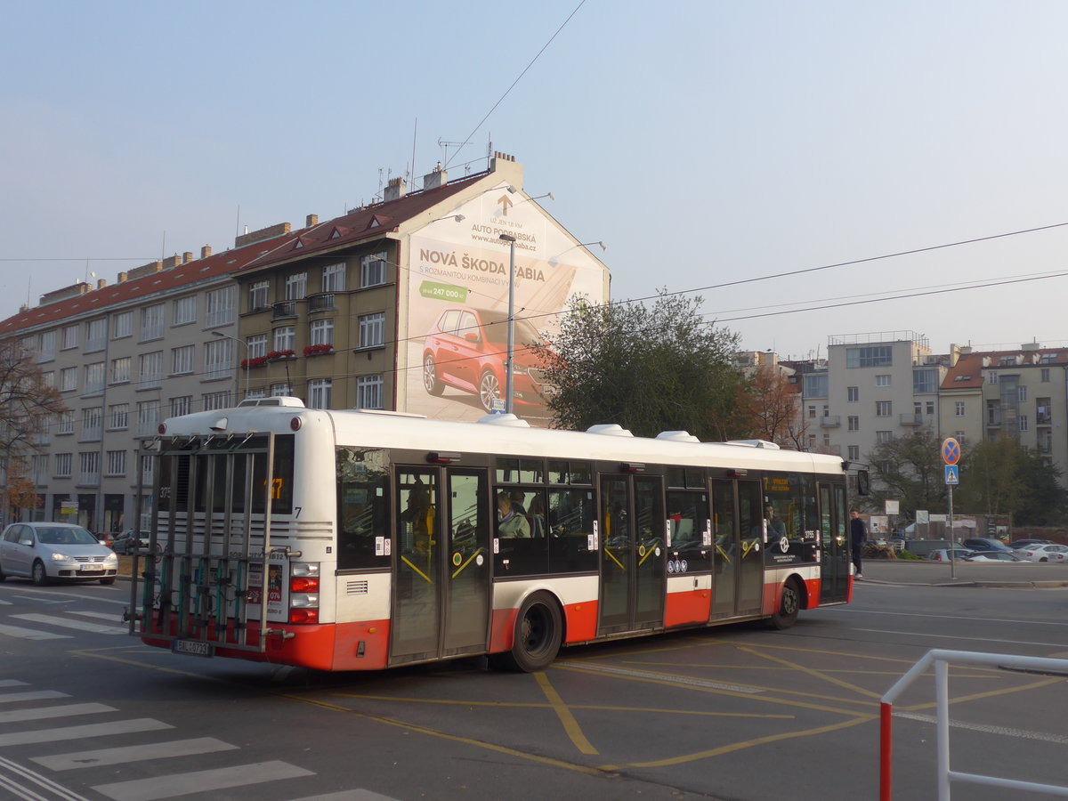 (198'494) - DPP Praha - Nr. 3755/5AL 0733 - SOR am 19. Oktober 2018 in Praha, Dejvick�