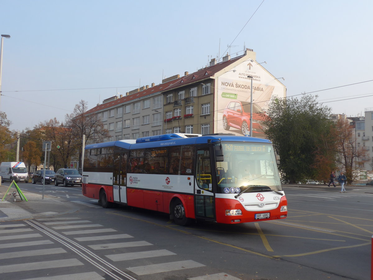 (198'502) - DPP Praha - Nr. 6AY 4682 - SOR am 19. Oktober 2018 in Praha, Dejvick�