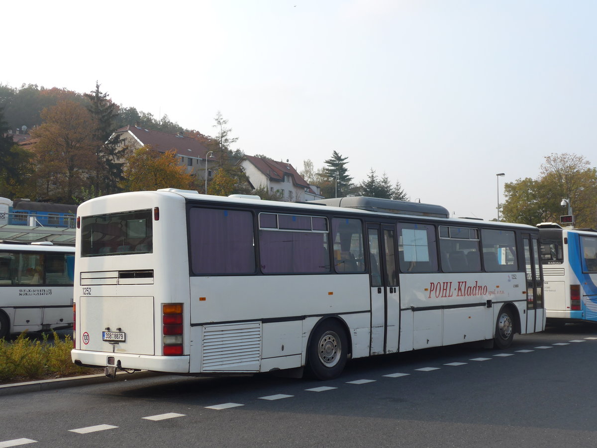 (198'530) - POHL, Kladno - Nr. 1252/3SB 8879 - Karosa am 19. Oktober 2018 in Praha, N�draz� Veleslav�n