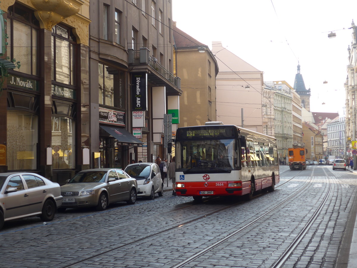 (198'863) - DPP Praha - Nr. 3464/4A2 2897 - Irisbus-Karosa am 20. Oktober 2018 in Praha, V�clavsk� N�mest�