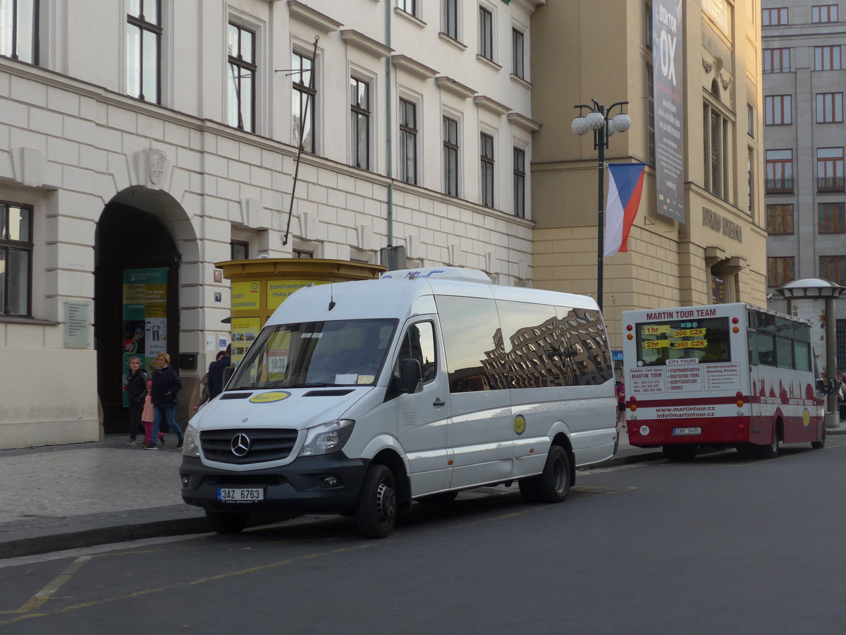 (198'898) - MiKo Car, Praha - 3AZ 6763 - Mercedes am 20. Oktober 2018 in Praha, Na Pr�kope