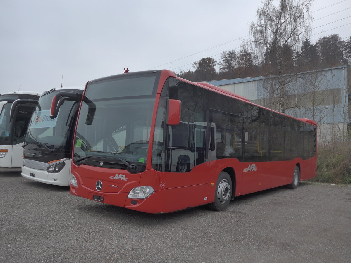 (199'405) - AFA Adelboden - Nr. 93* - Mercedes am 18. November 2018 in Kloten, EvoBus (* f�lschlicherweise mit Nr. 54 beschriftet!)