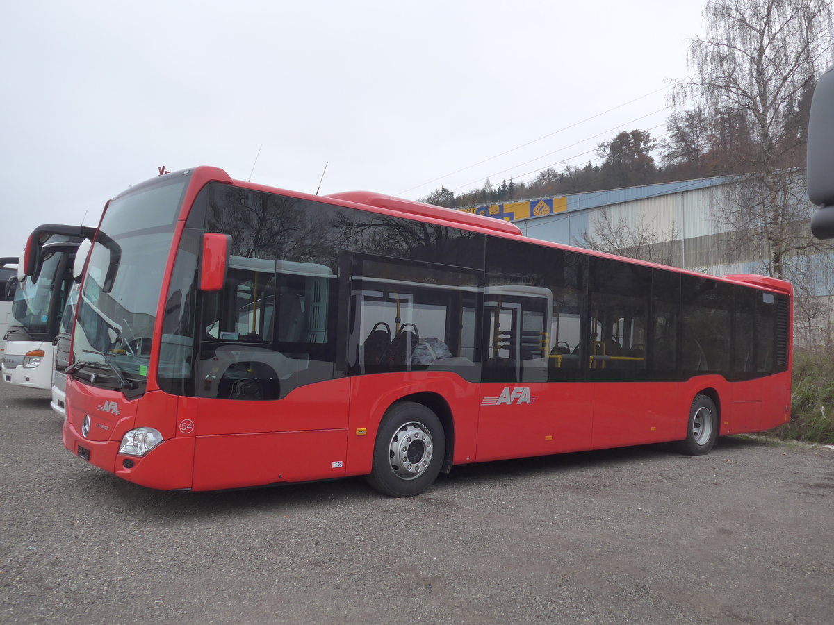 (199'406) - AFA Adelboden - Nr. 93* - Mercedes am 18. November 2018 in Kloten, EvoBus (* f�lschlicherweise mit Nr. 54 beschriftet!)