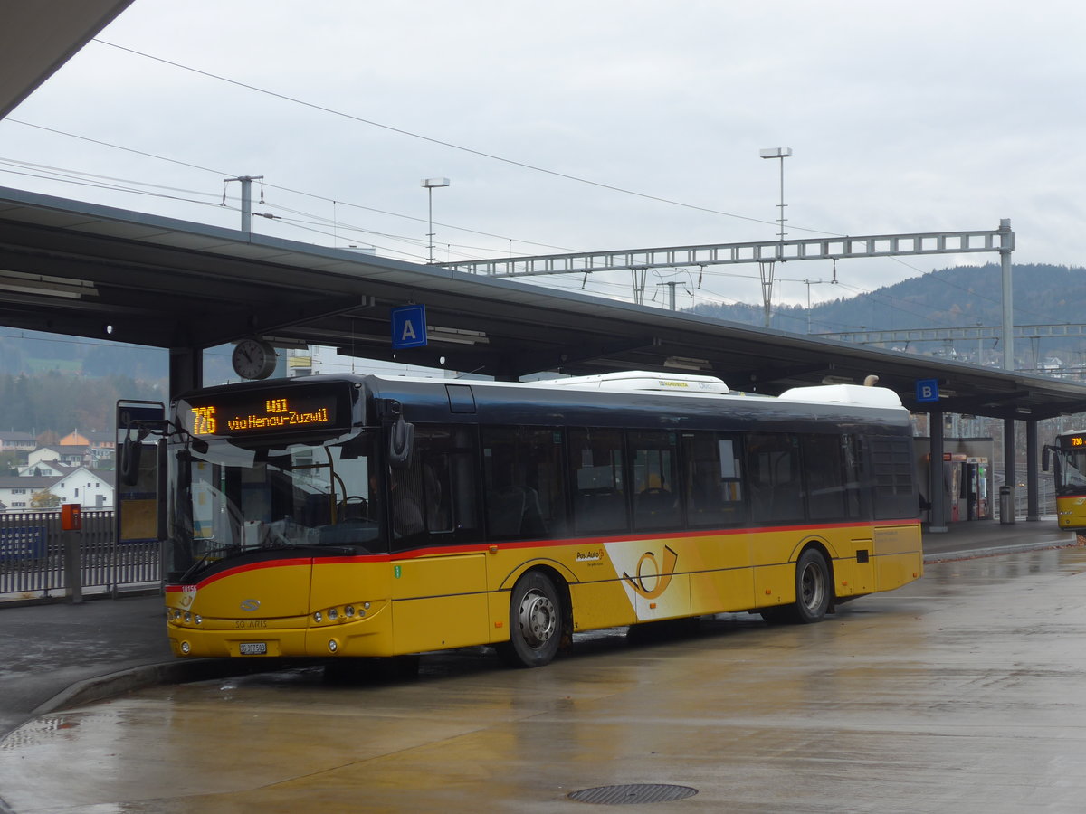 (199'524) - Schmidt, Oberb�ren - SG 397'503 - Solaris am 24. November 2018 beim Bahnhof Uzwil