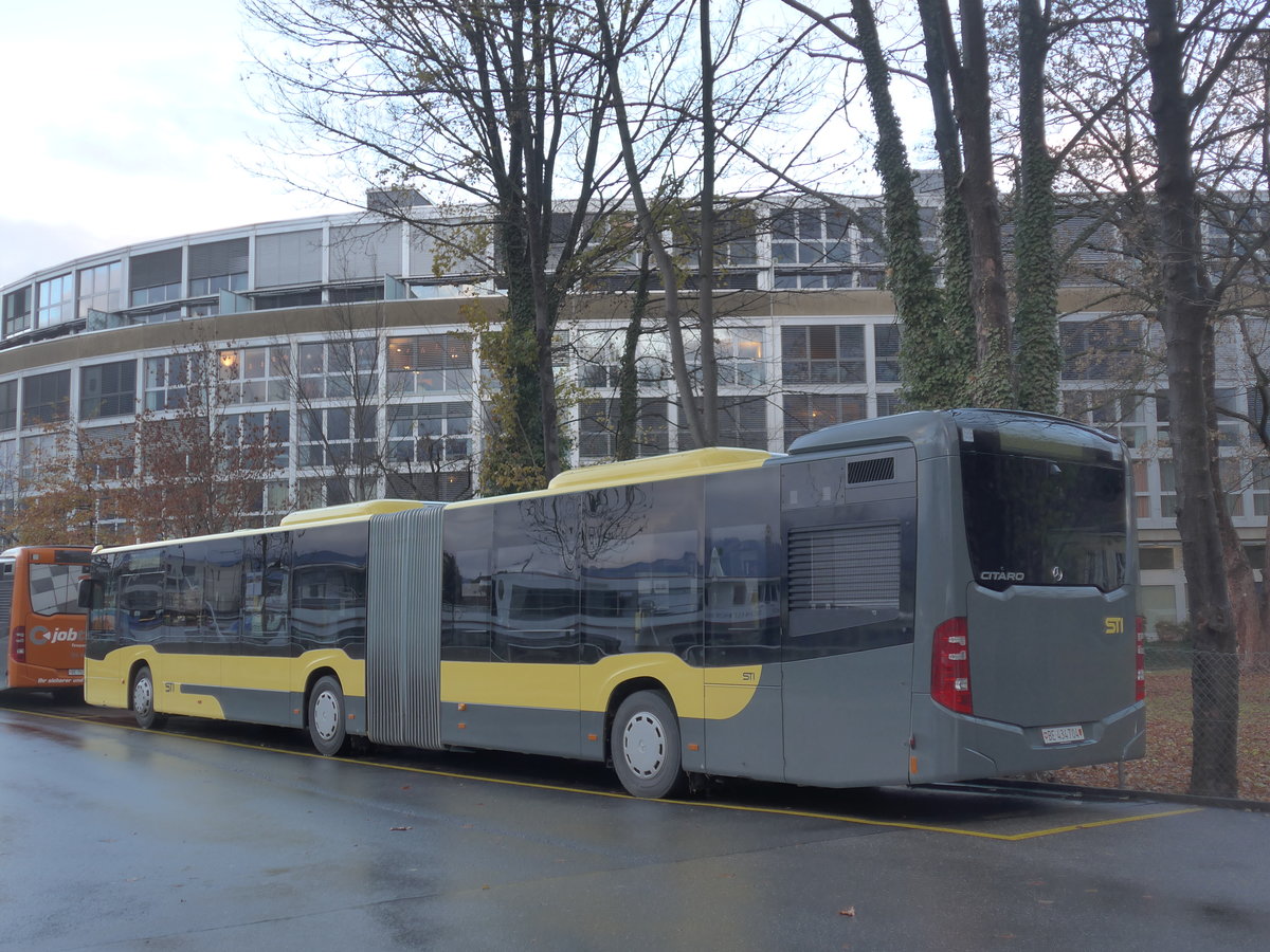 (199'632) - STI Thun - Nr. 704/BE 434'704 - Mercedes am 3. Dezember 2018 bei der Schiffl�ndte Thun