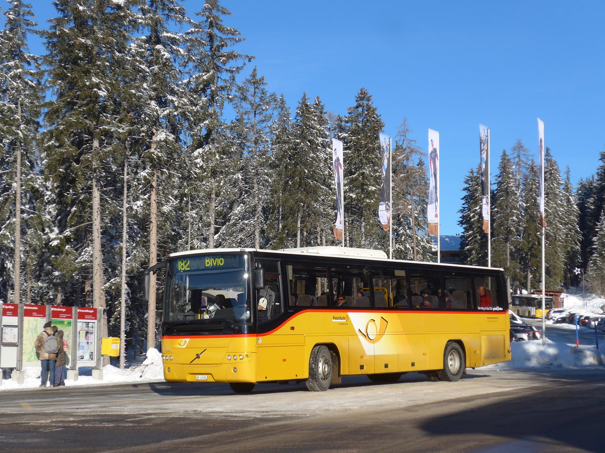 (200'285) - Demarmels, Salouf - GR 43'390 - Volvo (ex PostAuto Graub�nden) am 26. Dezember 2018 in Lenzerheide, Clavadoiras