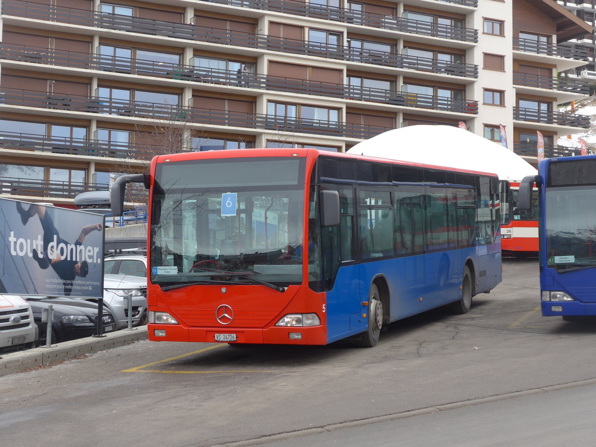 (200'358) - Lathion, Sion - Nr. 5/VS 24'726 - Mercedes (ex Chrisma, St. Moritz Nr. 1) am 30. Dezember 2018 in Haute-Nendaz, T�l�cabine