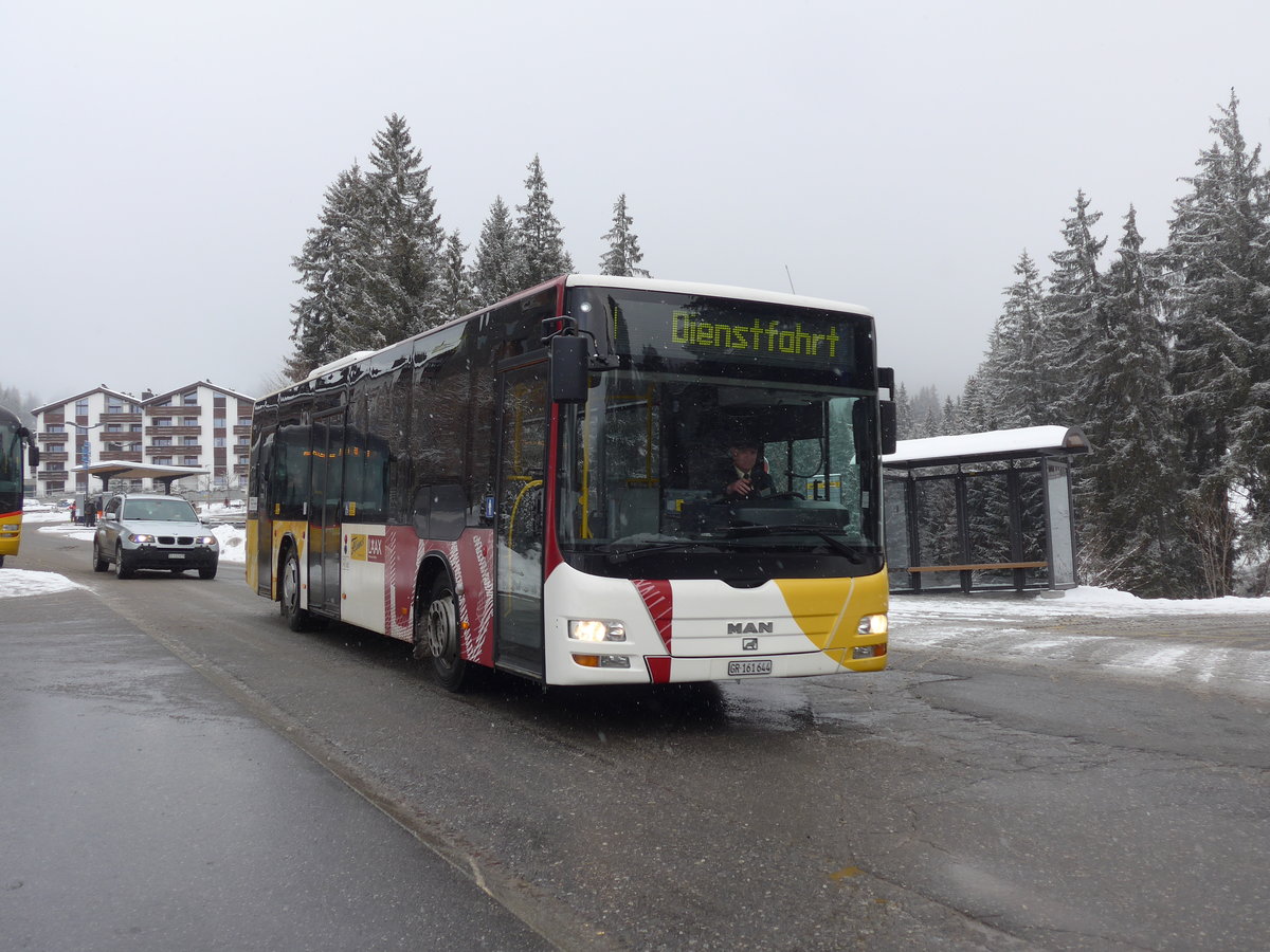 (200'569) - Stuppan, Flims - GR 161'644 - MAN/G�ppel am 2. Januar 2019 in Laax, Bergbahnen