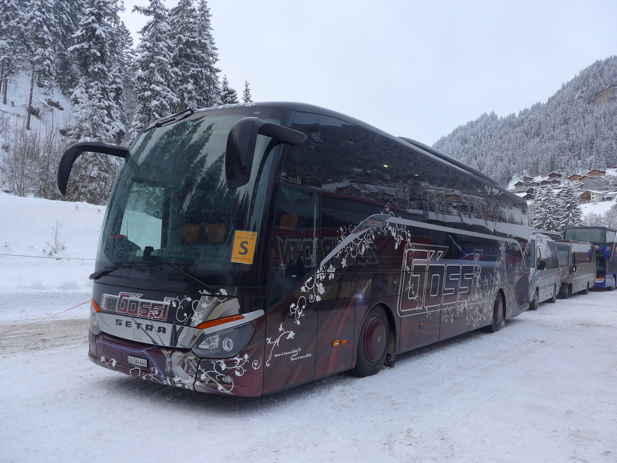 (200'749) - G�ssi, Horw - LU 184'444 - Setra am 12. Januar 2019 in Adelboden, ASB