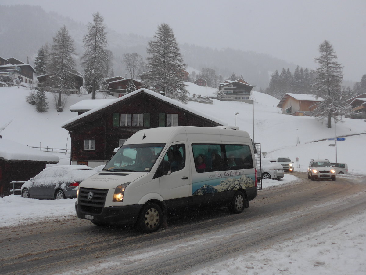 (201'057) - Michellod, Verseg�res - VS 363'753 - VW am 13. Januar 2019 in Adelboden, Oey