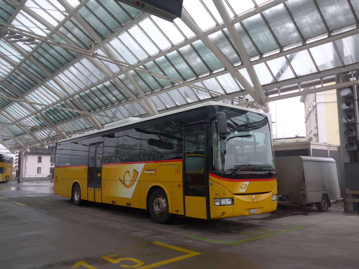 (201'397) - PostAuto Graub�nden - GR 106'551 - Irisbus am 2. Februar 2019 in Chur, Postautostation