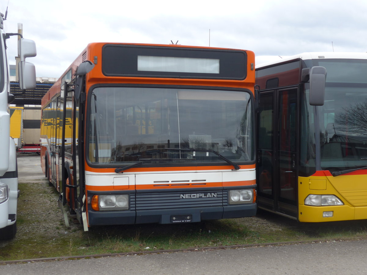 (201'952) - AOT Amriswil - Nr. 4 - Neoplan am 4. M�rz 2019 in Frauenfeld, Langdorfstrasse