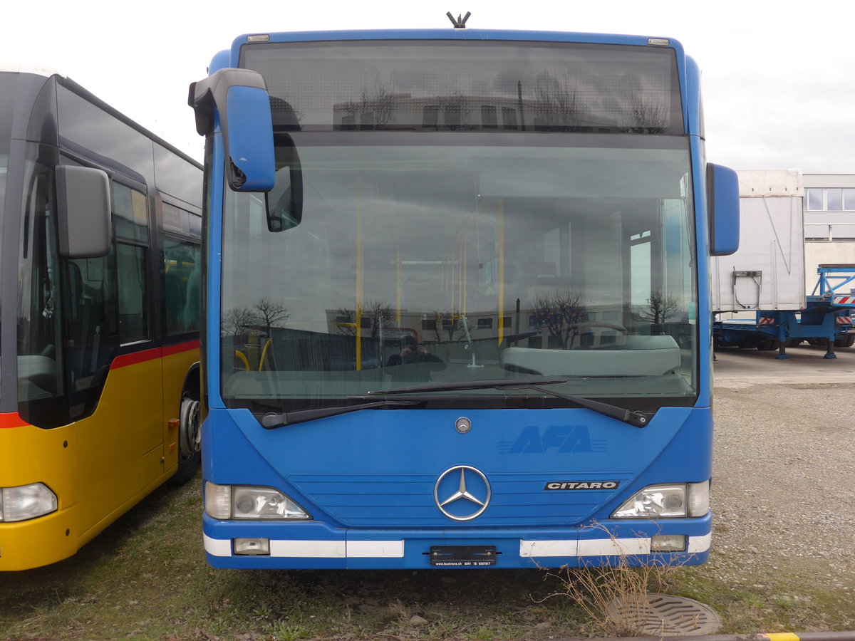 (201'960) - AFA Adelboden - Nr. 92 - Mercedes (ex Nr. 4) am 4. M�rz 2019 in Frauenfeld, Langdorfstrasse