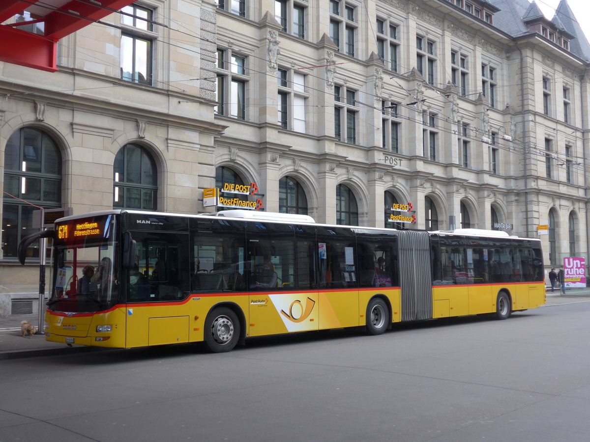 (201'987) - Moser, Flaach - Nr. 293/ZH 186'956 - MAN am 4. M�rz 2019 beim Hauptbahnhof Winterthur