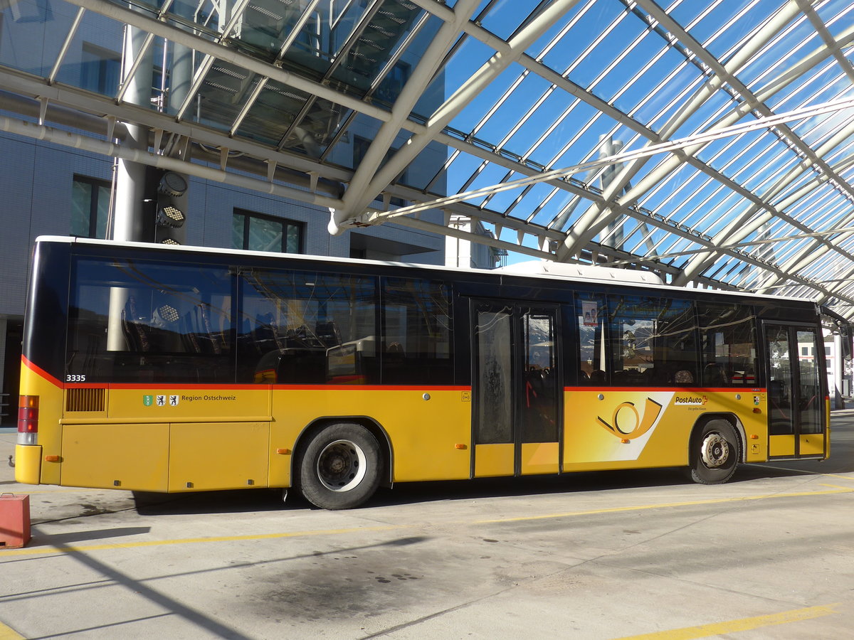 (202'130) - PostAuto Graub�nden (Ostschweiz) - GR 176'022 - Volvo (SG 267'063; ex AR 15'234; ex AR 14'857; ex Nef, Hemberg) am 10. M�rz 2019 in Chur, Postautostation