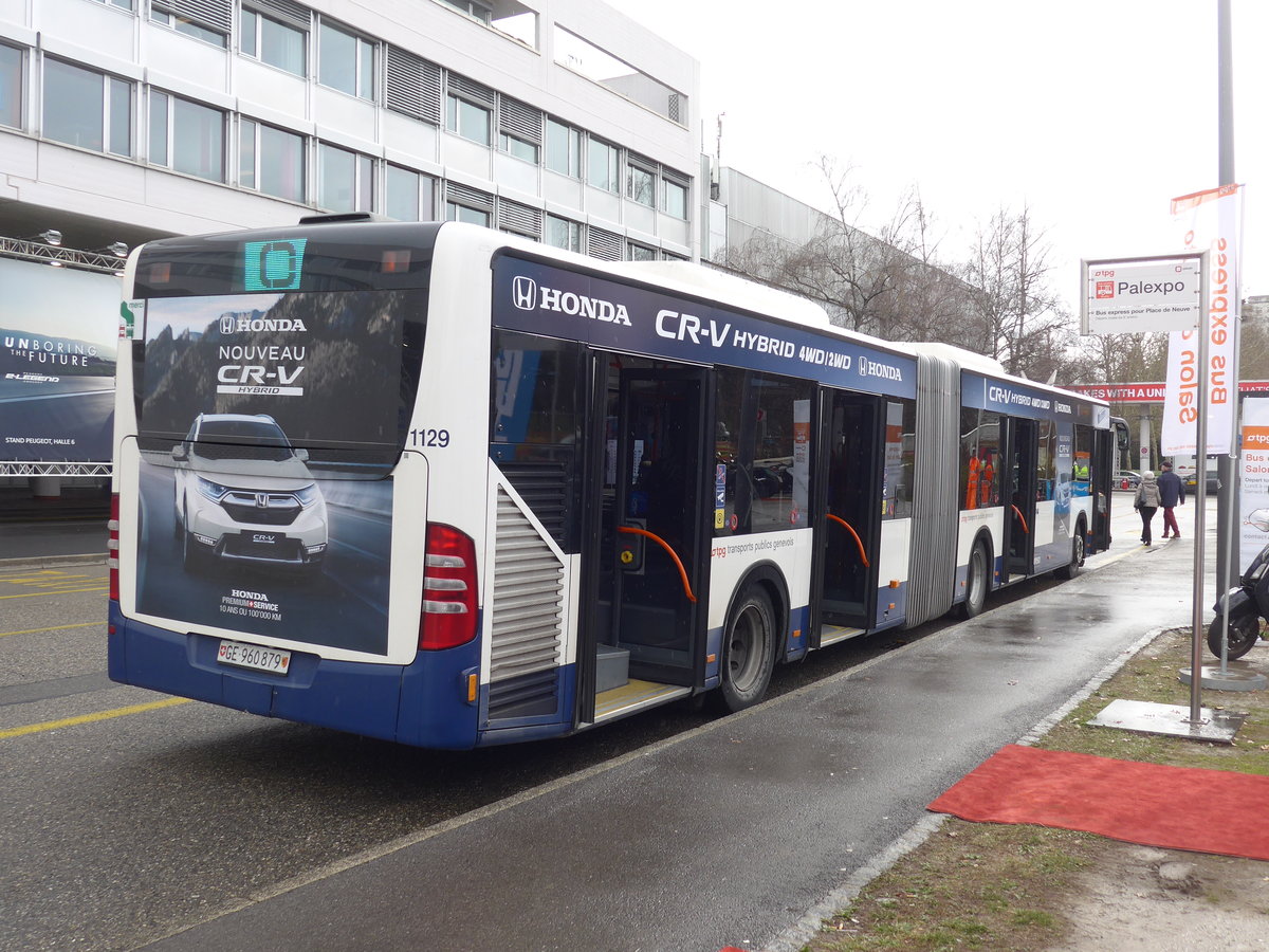 (202'152) - TPG Gen�ve - Nr. 1139/GE 960'879 - Mercedes am 11. M�rz 2019 in Gen�ve, Palexpo