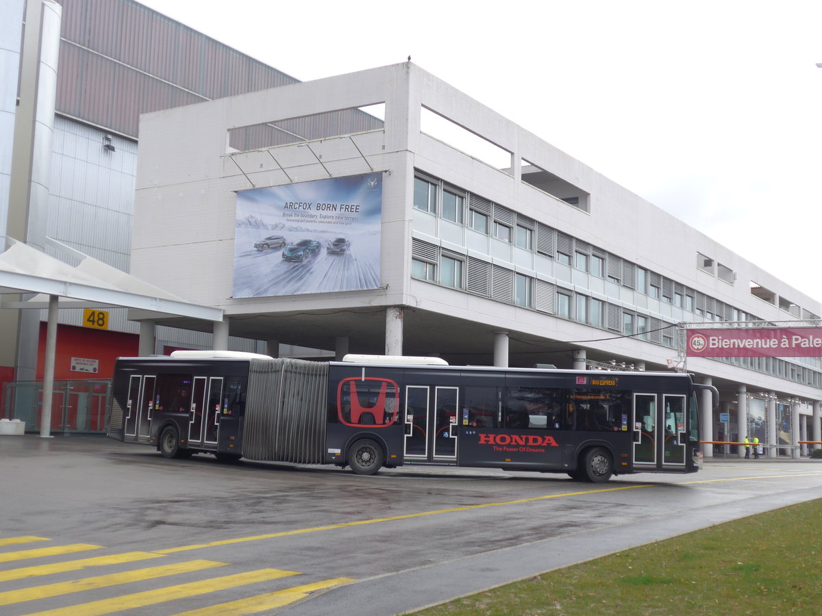 (202'182) - TPG Gen�ve - Nr. 166/GE 960'550 - Mercedes am 11. M�rz 2019 in Gen�ve, Palexpo