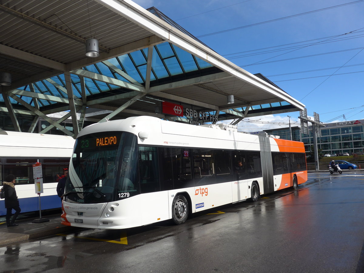 (202'260) - TPG Gen�ve - Nr. 1279/GE 961'720 - Hess/Hess TOSA am 11. M�rz 2019 in Gen�ve, A�roport