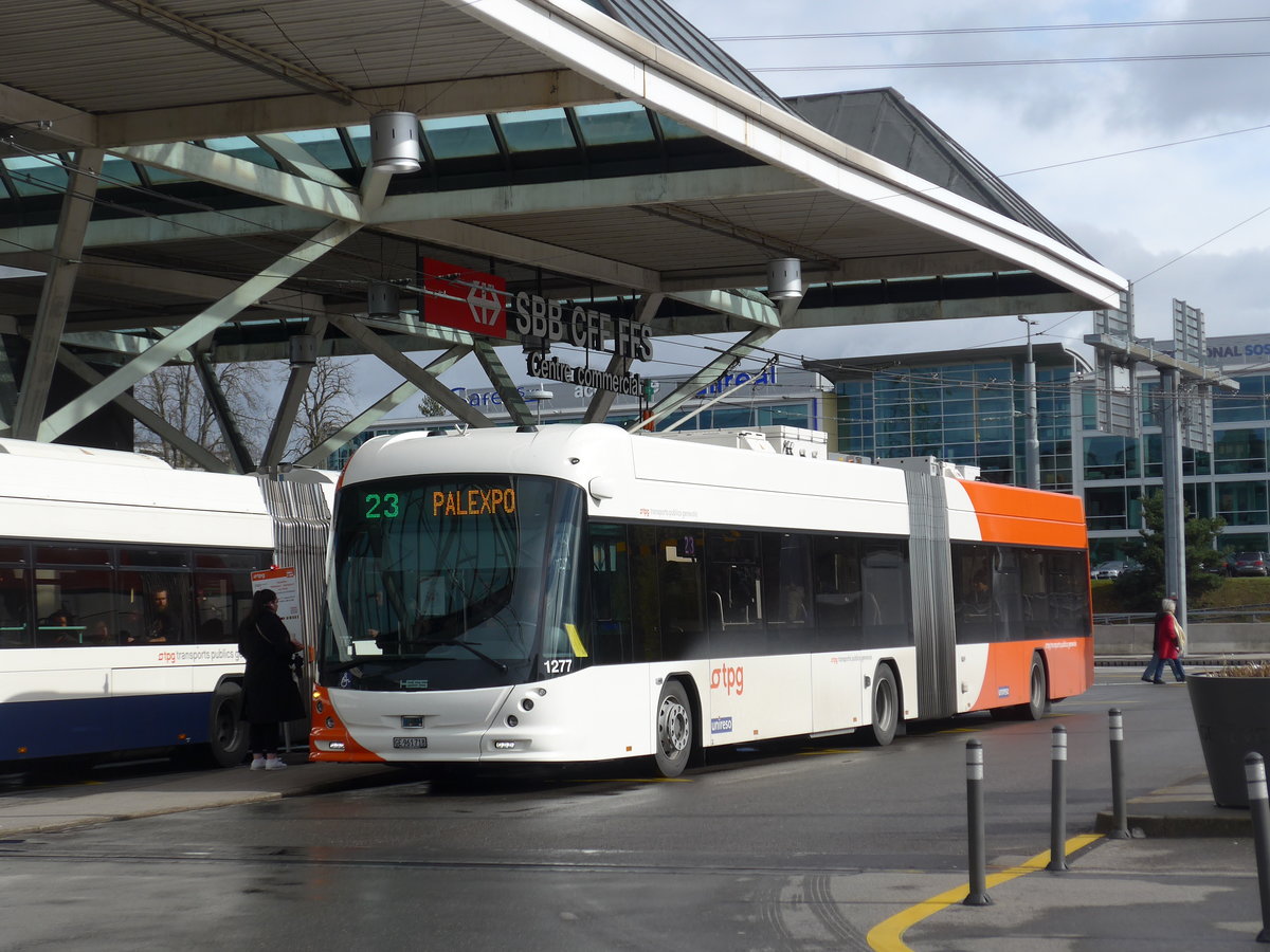 (202'294) - TPG Gen�ve - Nr. 1277/GE 961'718 - Hess/Hess TOSA am 11. M�rz 2019 in Gen�ve, A�roport