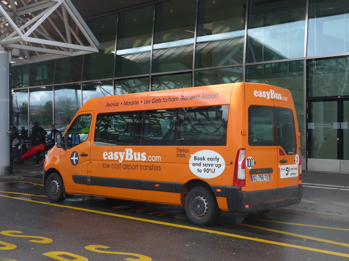 (202'300) - Aus Frankreich: EasyBus - Nr. 2/DZ 756 TE - Renault am 11. M�rz 2019 in Gen�ve, A�roport