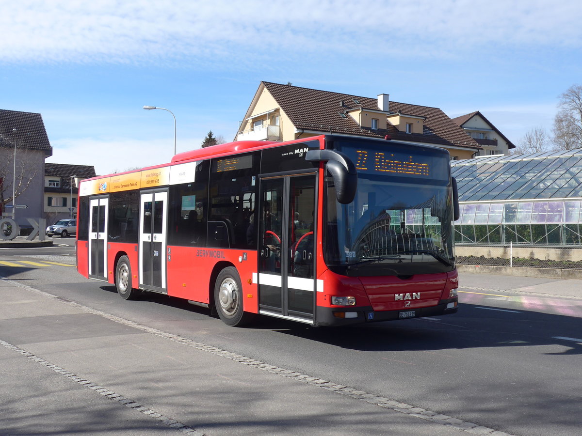 (202'331) - Bernmobil, Bern - Nr. 419/BE 716'419 - MAN am 12. M�rz 2019 in K�niz, Weiermatt