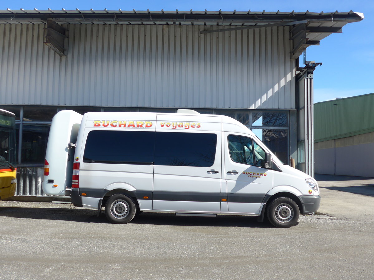 (202'388) - Buchard, Leytron - Nr. 88/VS 283'777 - Mercedes am 16. M�rz 2019 in Leytron, Garage