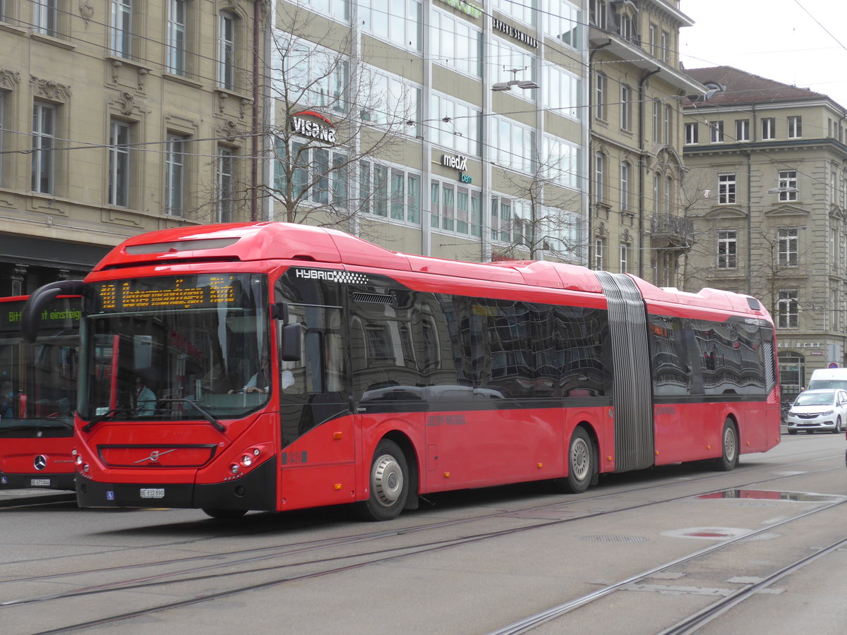(202'489) - Bernmobil, Bern - Nr. 890/BE 832'890 - Volvo am 18. M�rz 2019 beim Bahnhof Bern