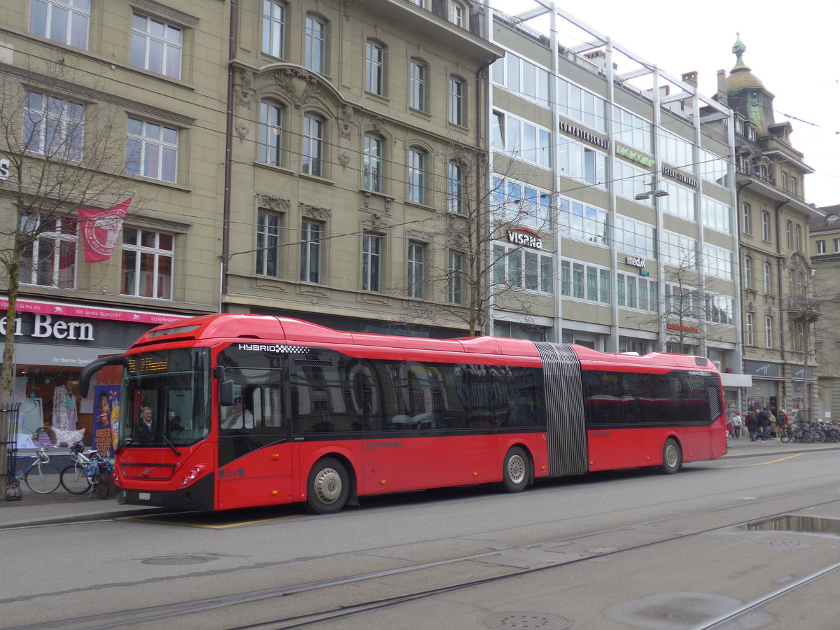 (202'495) - Bernmobil, Bern - Nr. 885/BE 832'885 - Volvo am 18. M�rz 2019 beim Bahnhof Bern