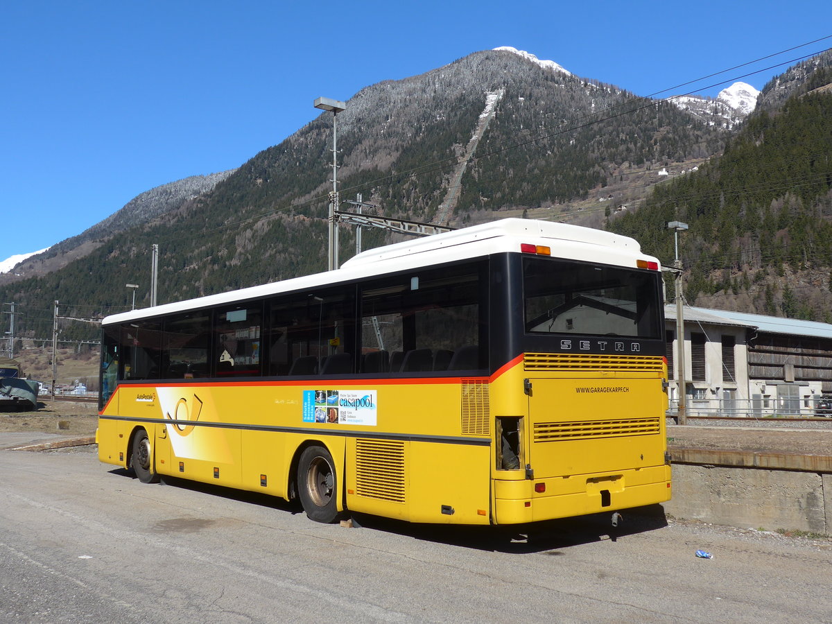 (202'548) - Marchetti, Airolo - Setra (ex Nr. 6) am 19. M�rz 2019 in Ambri, Garage