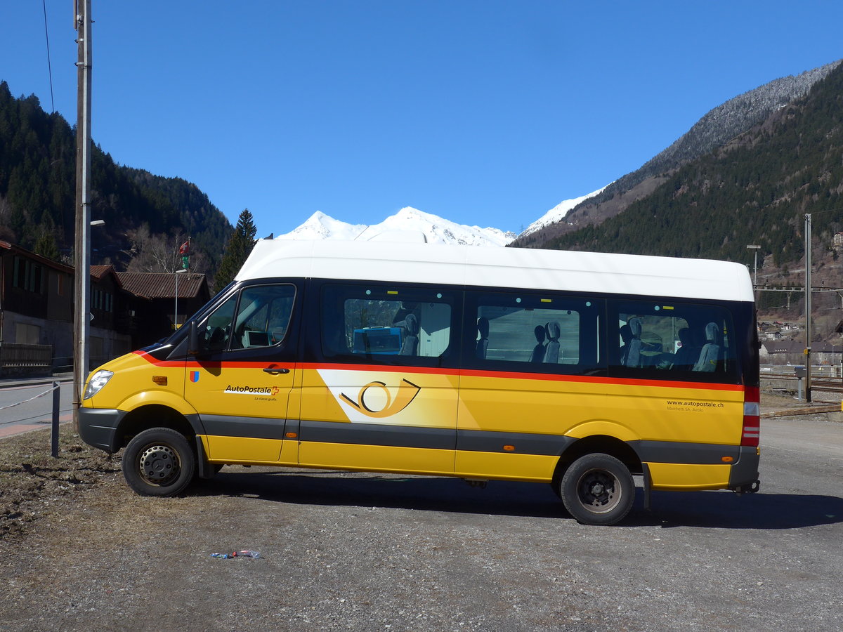 (202'549) - Marchetti, Airolo - TI 255'319 - Mercedes am 19. M�rz 2019 in Ambri, Garage