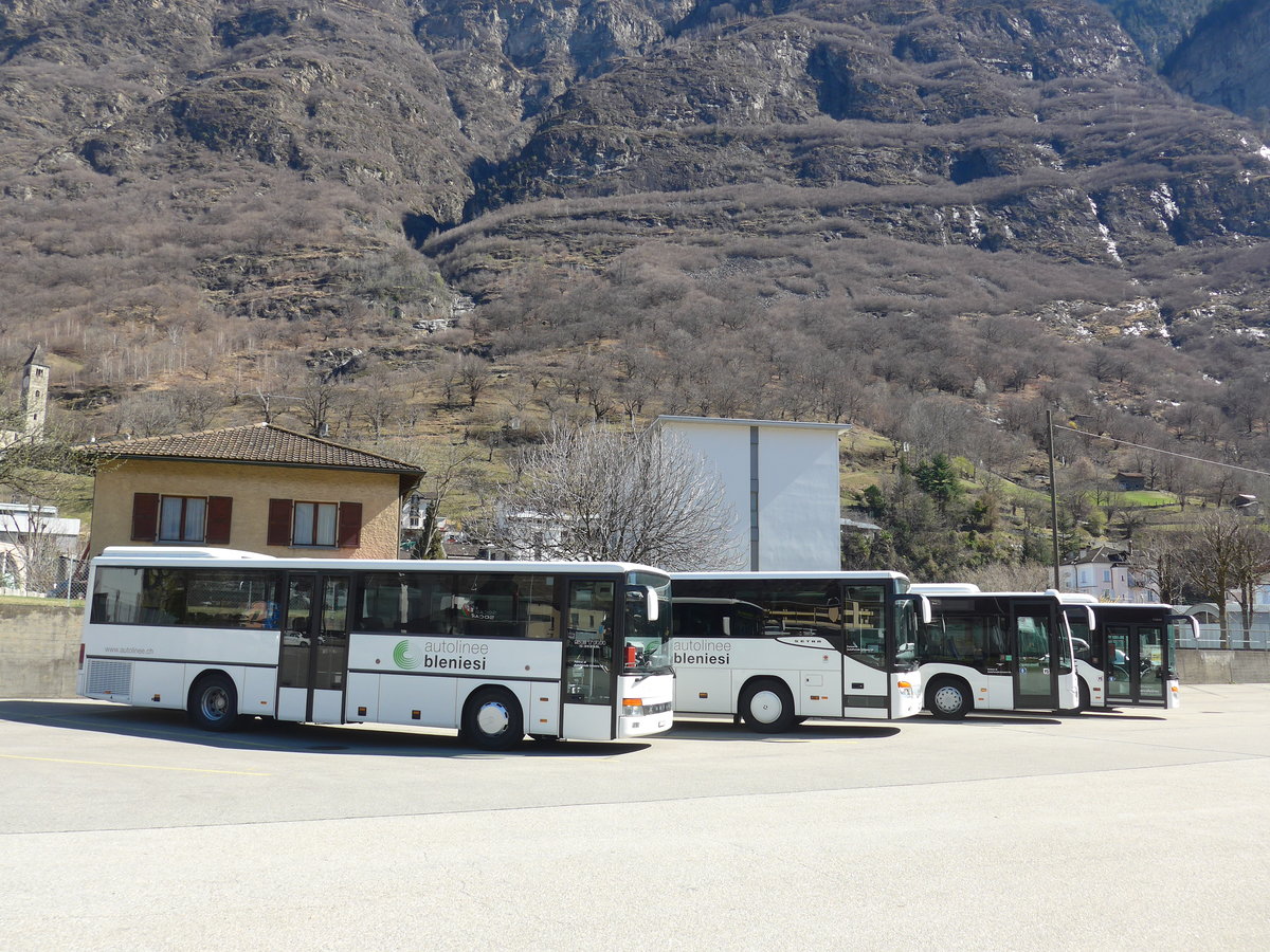 (202'570) - ABl Biasca - Nr. 20/TI 231'020 - Setra (ex AAGU Altdorf Nr. 33) am 19. M�rz 2019 in Biasca, Garage