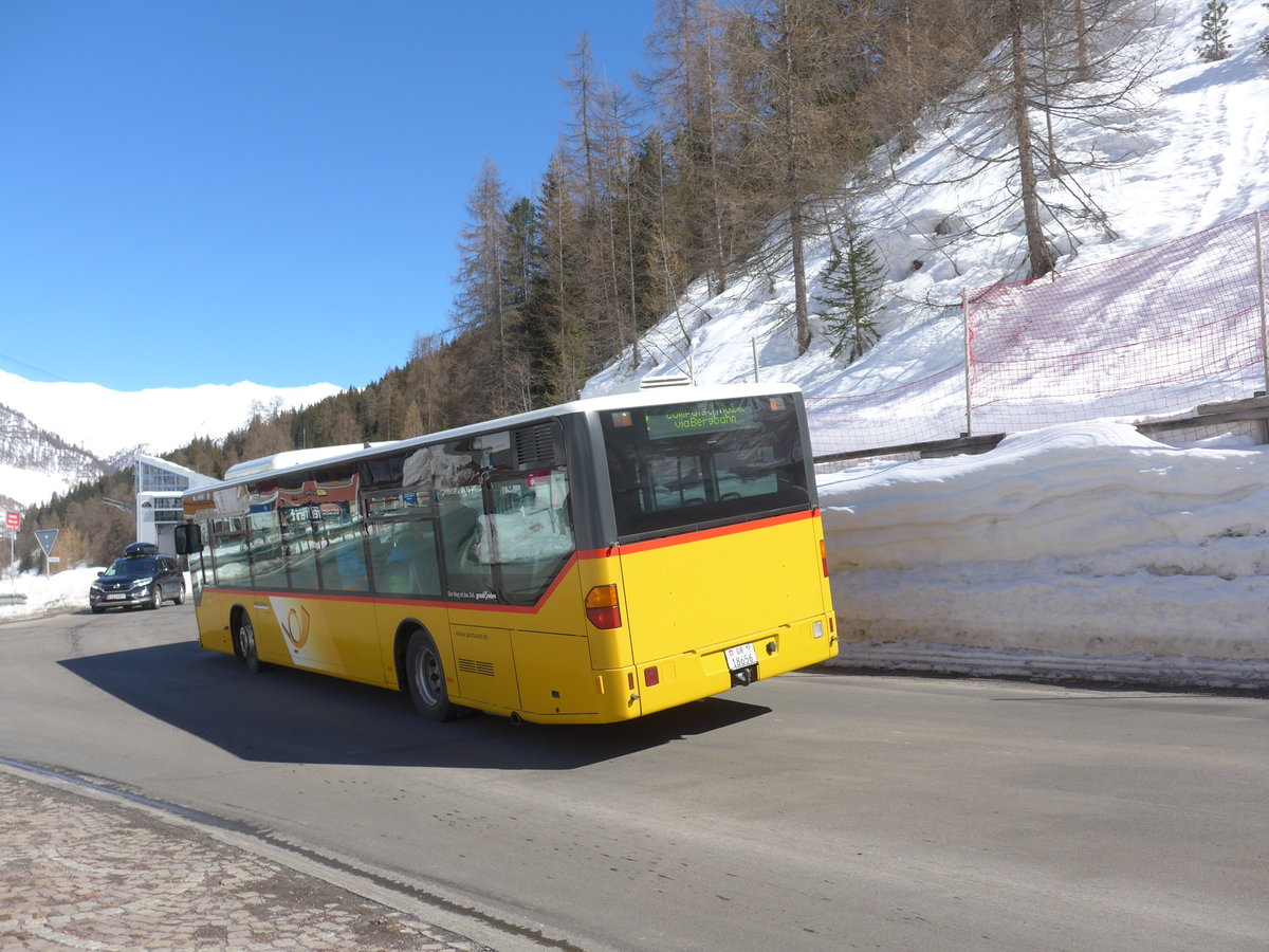 (202'637) - Jenal, Samnaun - GR 18'656 - Mercedes (ex PostAuto Graub�nden) am 20. M�rz 2019 in Samnaun, Ravaisch