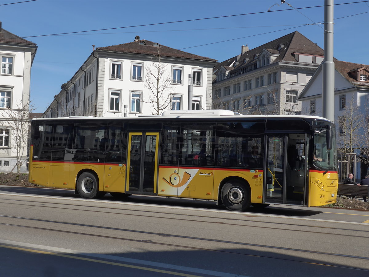 (202'728) - PostAuto Ostschweiz - SG 443'907 - Volvo am 21. M�rz 2019 beim Bahnhof St. Gallen