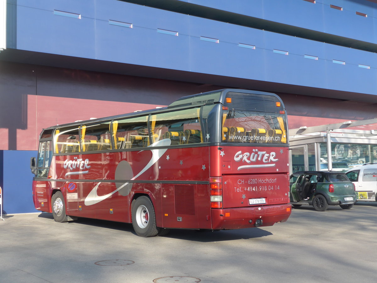 (202'915) - Gr�ter, Hochdorf - Nr. 4/LU 176'155 - Neoplan am 23. M�rz 2019 in Luzern, KKL