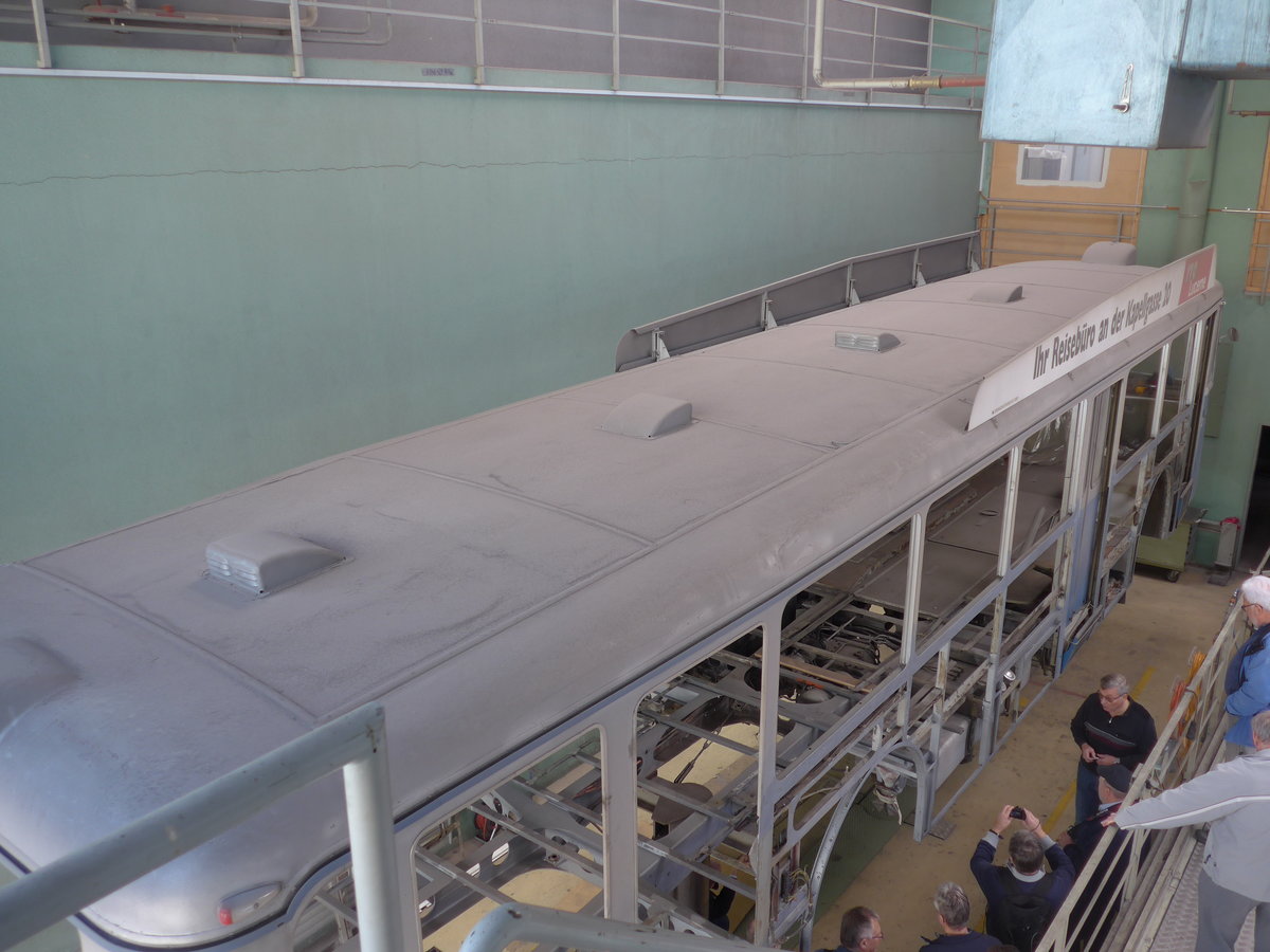 (202'954) - VBL Luzern (vbl-historic) - Nr. 81 - FBW/Hess am 23. M�rz 2019 in Luzern, Depot (in Restauration)