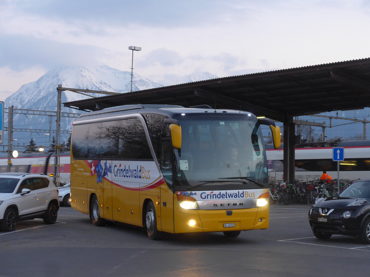 (203'276) - AVG Grindelwald - Nr. 29/BE 47'910 - Setra am 27. M�rz 2019 in Thun, CarTerminal