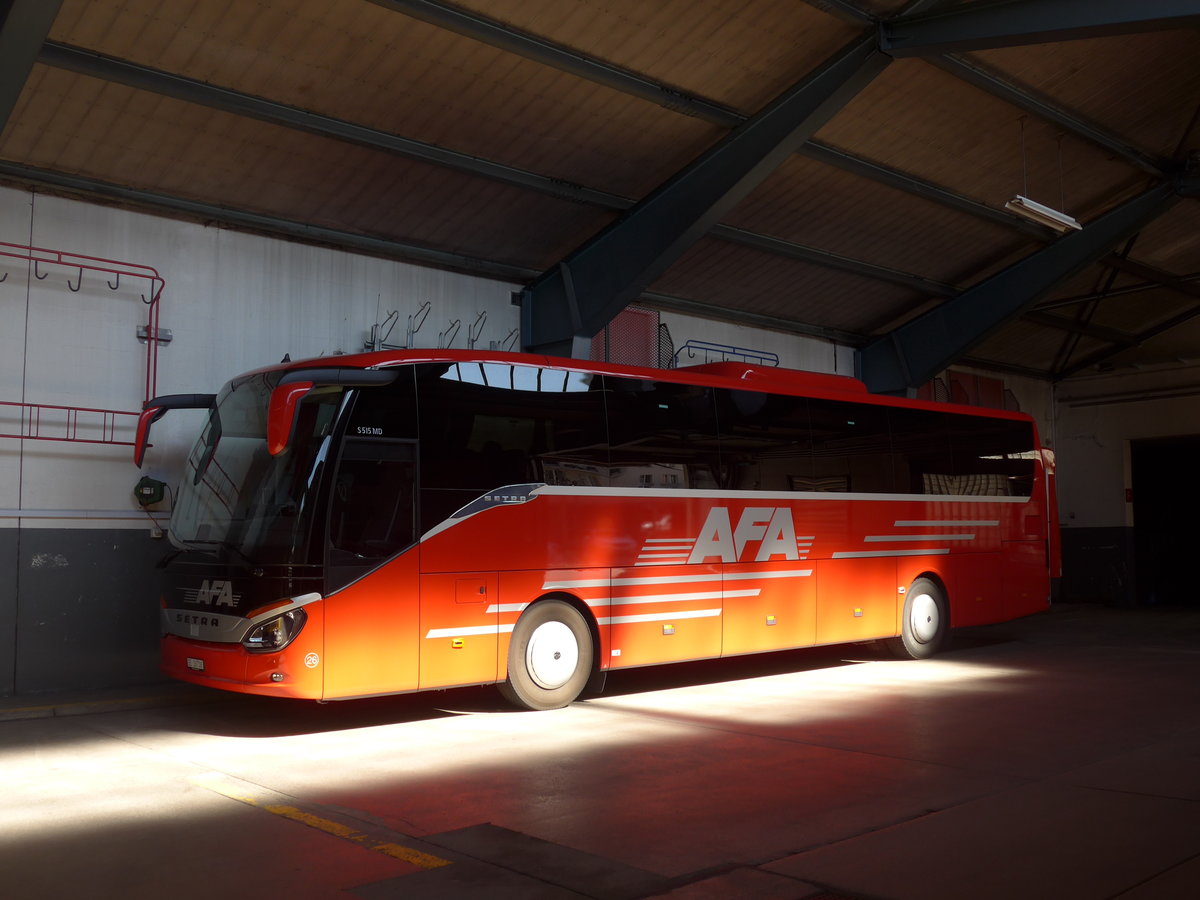(203'432) - AFA Adelboden - Nr. 26/BE 26'708 - Setra am 31. M�rz 2019 in Adelboden, Busstation