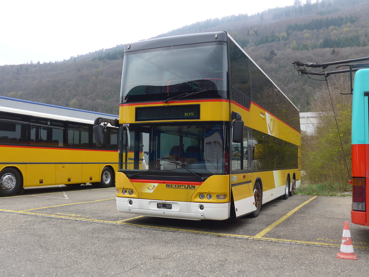 (203'678) - PostAuto Ostschweiz - (SG 273'223) - Neoplan (ex AR 14'844; ex P 27'015) am 14. April 2019 in Biel, Rattinbus