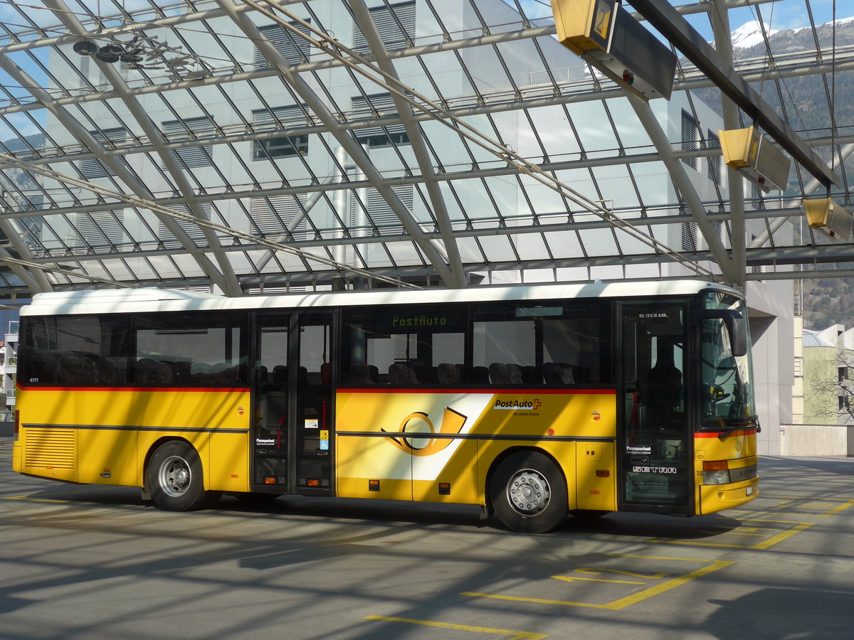 (203'809) - PostAuto Graub�nden (Thepra 10) - GR 178'949 - Setra am 19. April 2019 in Chur, Postautostation