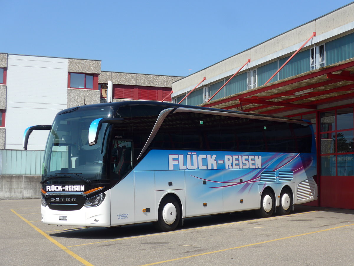 (203'840) - Fl�ck, Brienz - BE 378'782 - Setra am 19. April 2019 in Kloten, EvoBus