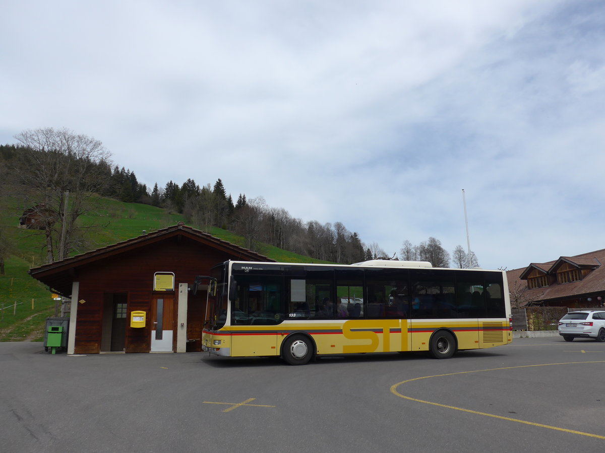 (203'857) - STI Thun - Nr. 133/BE 801'133 - MAN/G�ppel am 21. April 2019 in Schwanden, S�ge