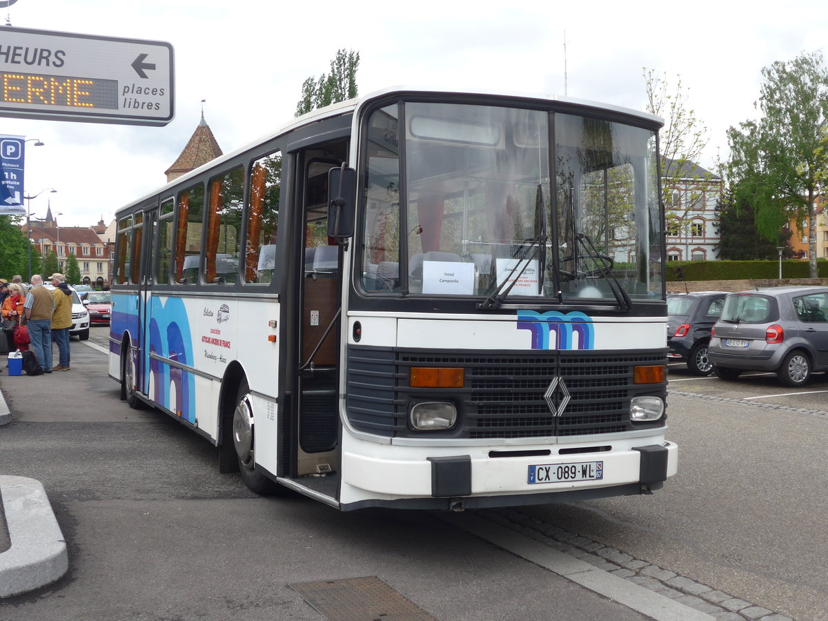 (203'966) - SECAM Mac�n (AAF) - Nr. 19CX 089 WL - Renault am 26. April 2019 in Haguenau, Parkplatz