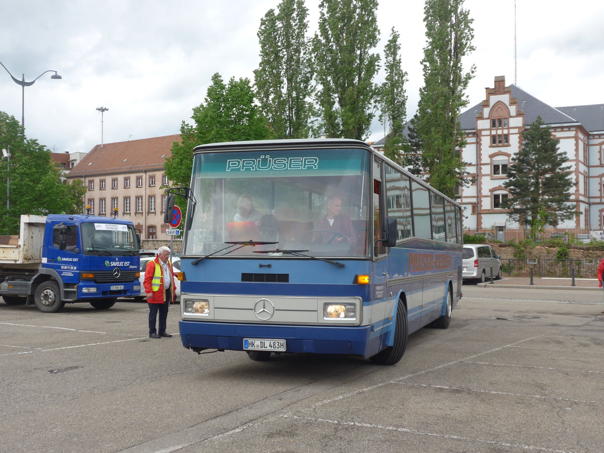 (204'029) - Aus Deutschland: Pr�ser, Neuenkirchen - Nr. 83/HK-DL 483H - Mercedes/Vetter am 26. April 2019 in Haguenau, Parkplatz- 