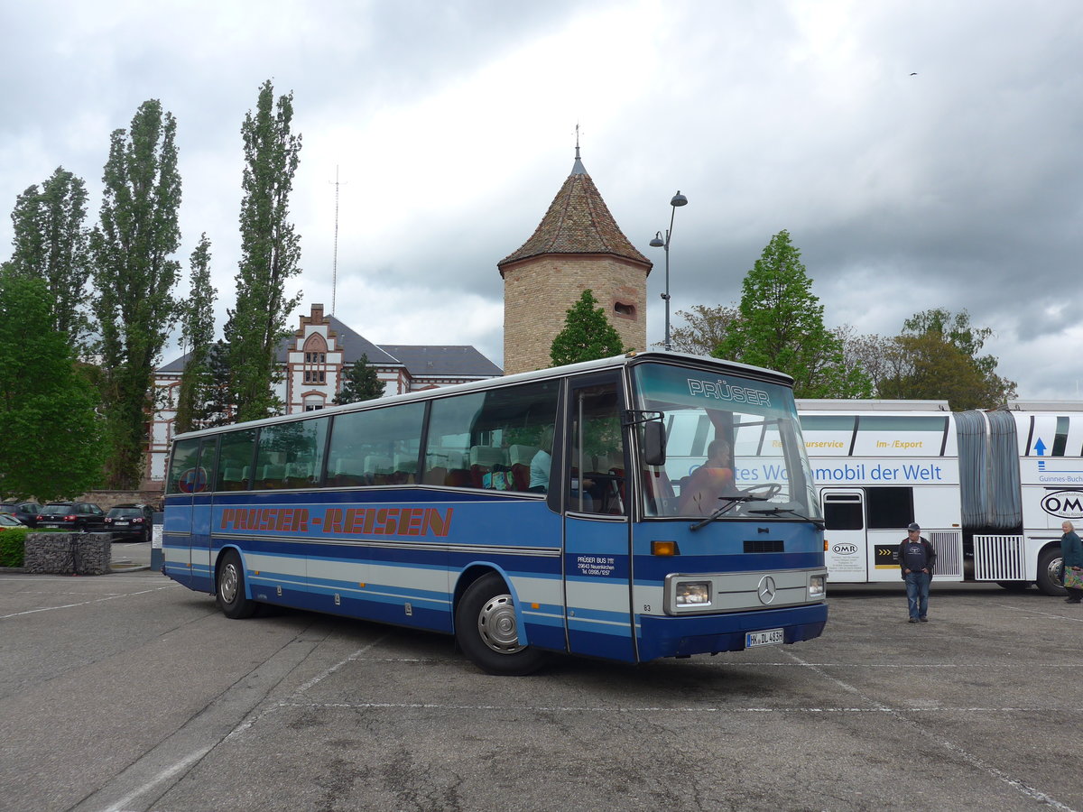 (204'030) - Aus Deutschland: Pr�ser, Neuenkirchen - Nr. 83/HK-DL 483H - Mercedes/Vetter am 26. April 2019 in Haguenau, Parkplatz