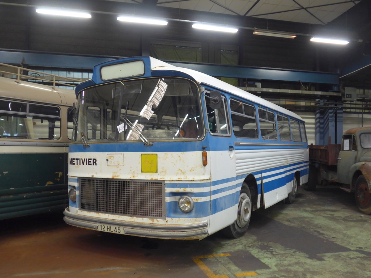 (204'268) - M�tivier, Nancray-sur-Rimarde (AAF) - 12 HL 45 - Saviem am 27. April 2019 in Wissembourg, Museum