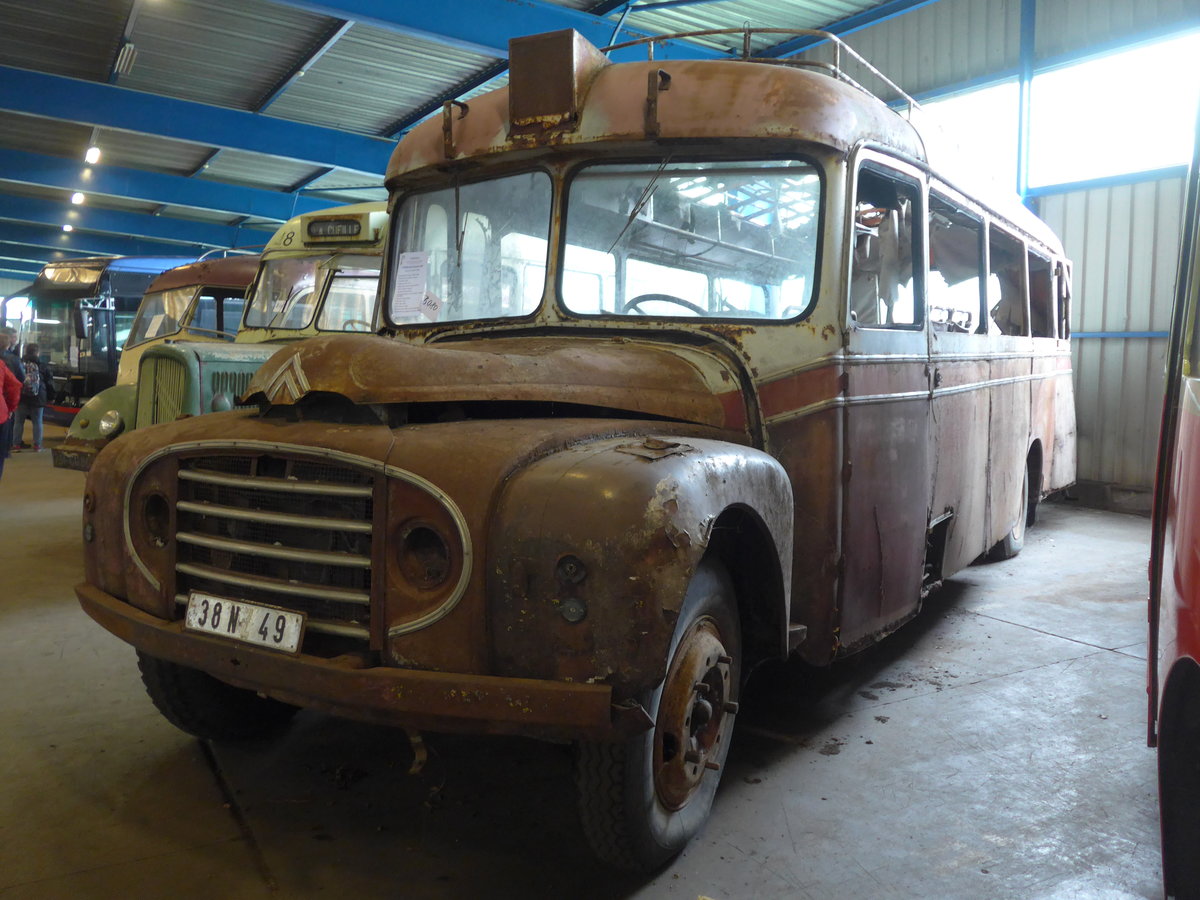 (204'320) - AAF Wissembourg - 38 NZ 49 - Citro�n am 27. April 2019 in Wissembourg, Museum